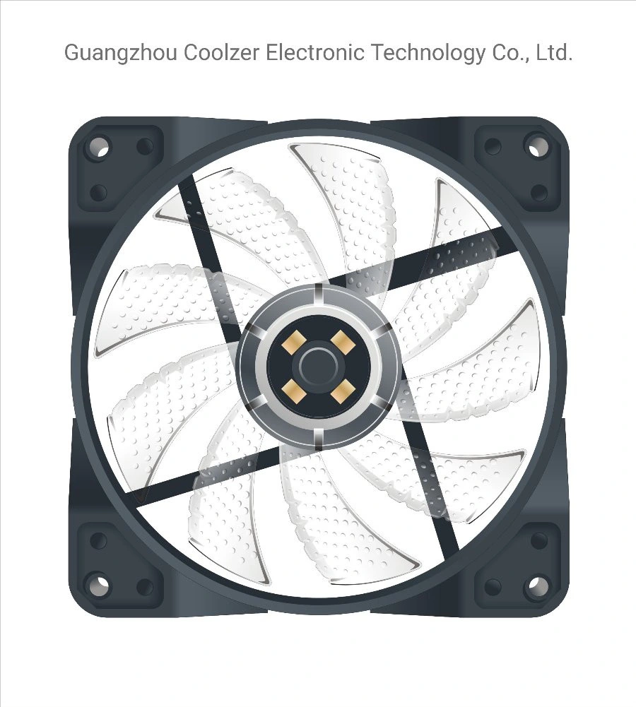 120mm RGB Case Fans, Multiple Light Modes Computer Addressable RGB LED Fans System, Motherboard Sync Ready