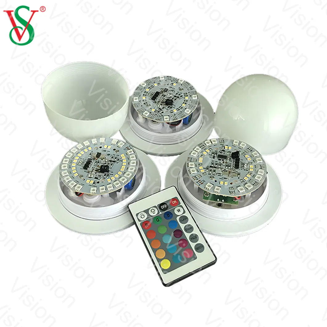 LED Floating Pool Light Ball with Remote Control 16 RGB Colors Waterproof Outdoor Decor