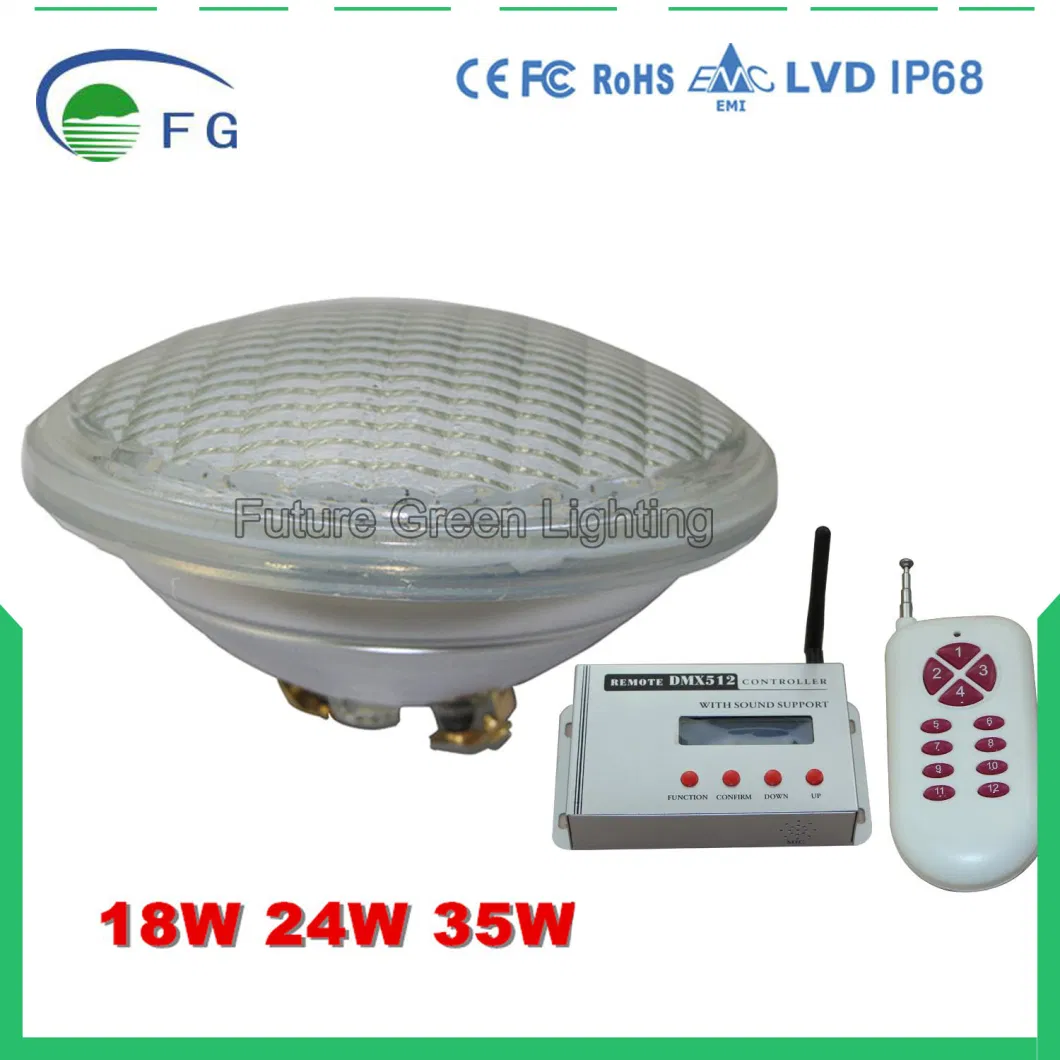 Multi RGB Model Optional for IP68 PAR56 LED Swimming Light Bulb