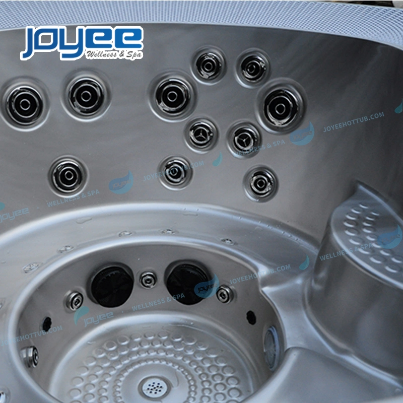 Joyee Drop in Garden Ground Deluxe outdoor Round Whirlpool Hot Tub with Jacuzzzi