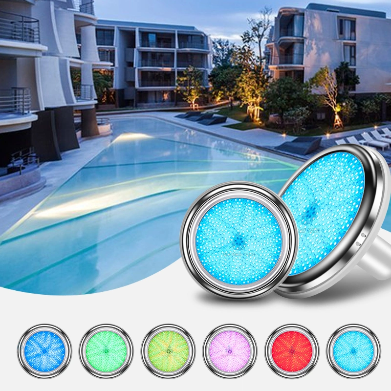 Remote Control RGB 1-1/2&quot; LED Swimming Pool Light 1.5 Inch